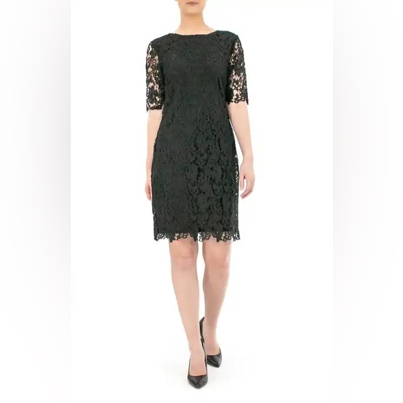 Kenneth Cole lace shift dress size 0 item 06-23 - Picture 5 of 11